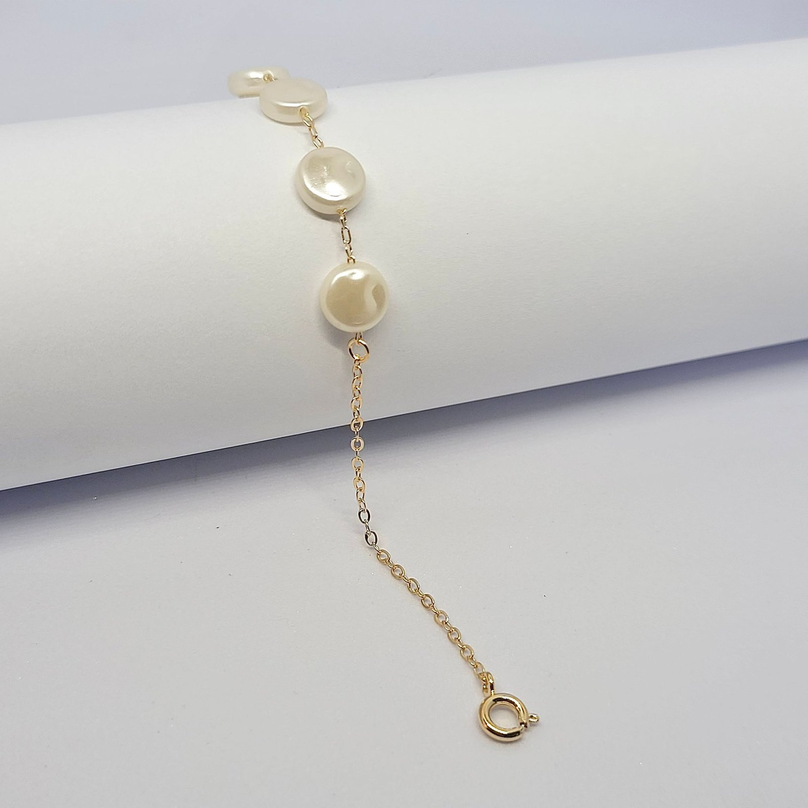 Pulseira Pérolas Moeda - Imagem 3