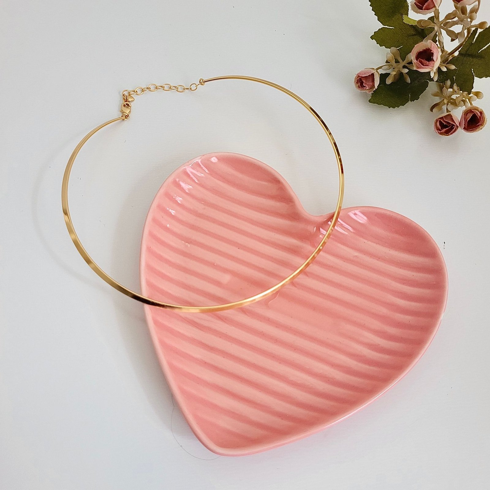 Choker/gargantilha Aro Fino