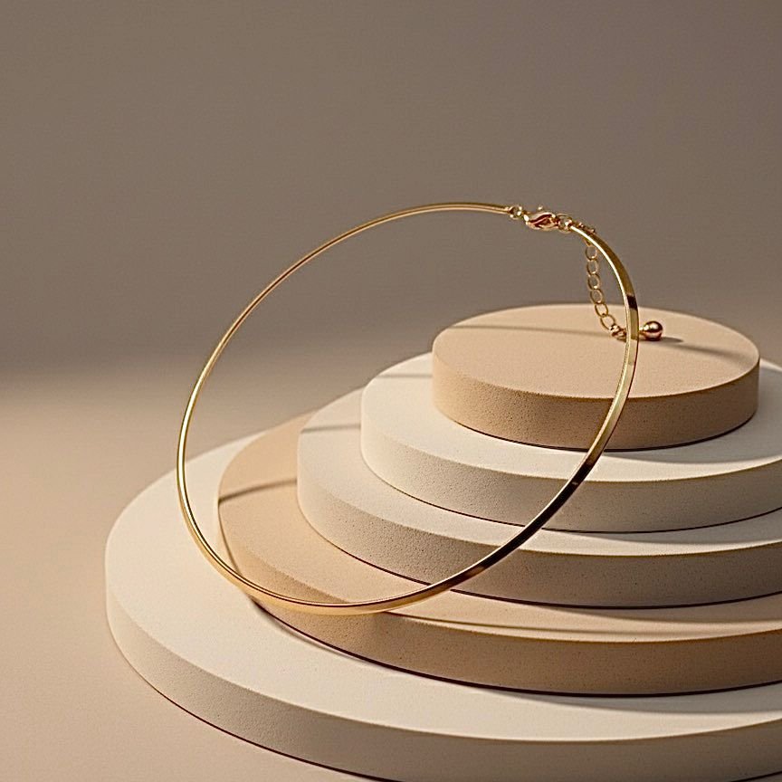 Choker/gargantilha Aro Fino - Imagem 2