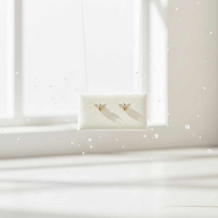 Brinco Abelha Cravejada - Imagem 2