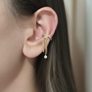 Piercing Fake Cascata Com Ponto De Luz