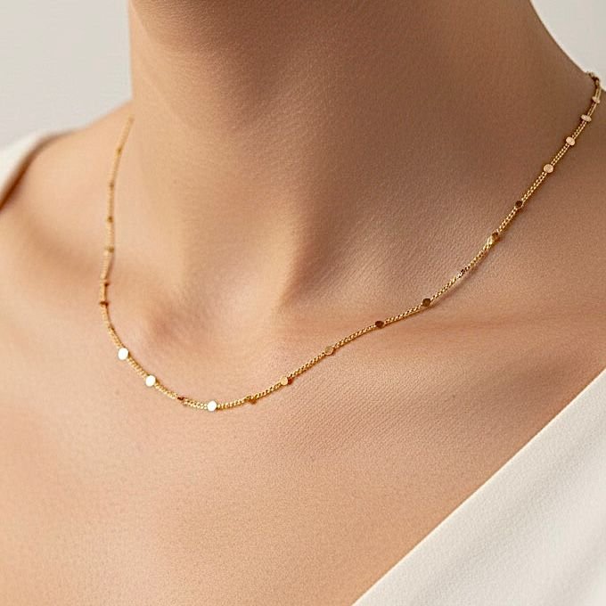 Choker Medalhas Polidas - Imagem 3