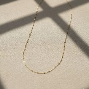 Colar Longo Medalhinhas Polidas