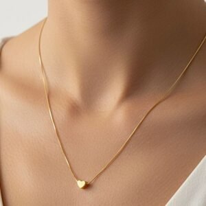 Colar Coração Minimalista