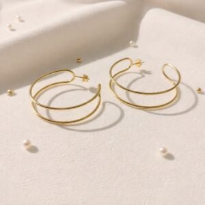 Brinco Argola Fio Duplo