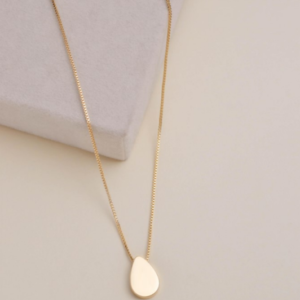 Colar Solitário Gota