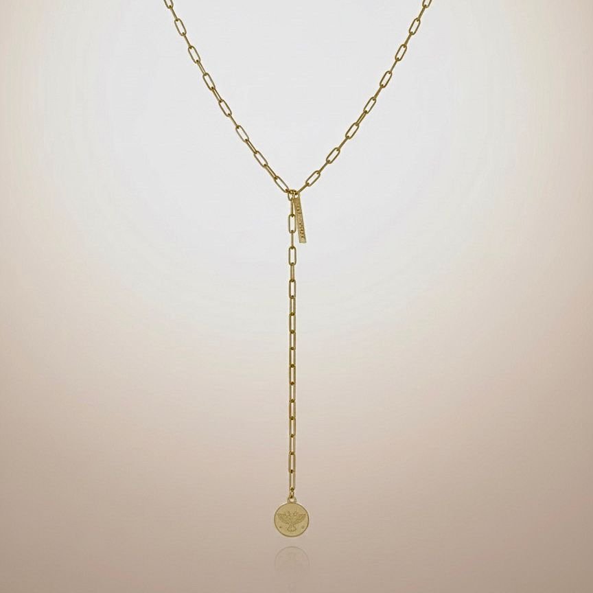 Colar Gravatinha Espírito Santo E Plaquinha Proteção - Imagem 4