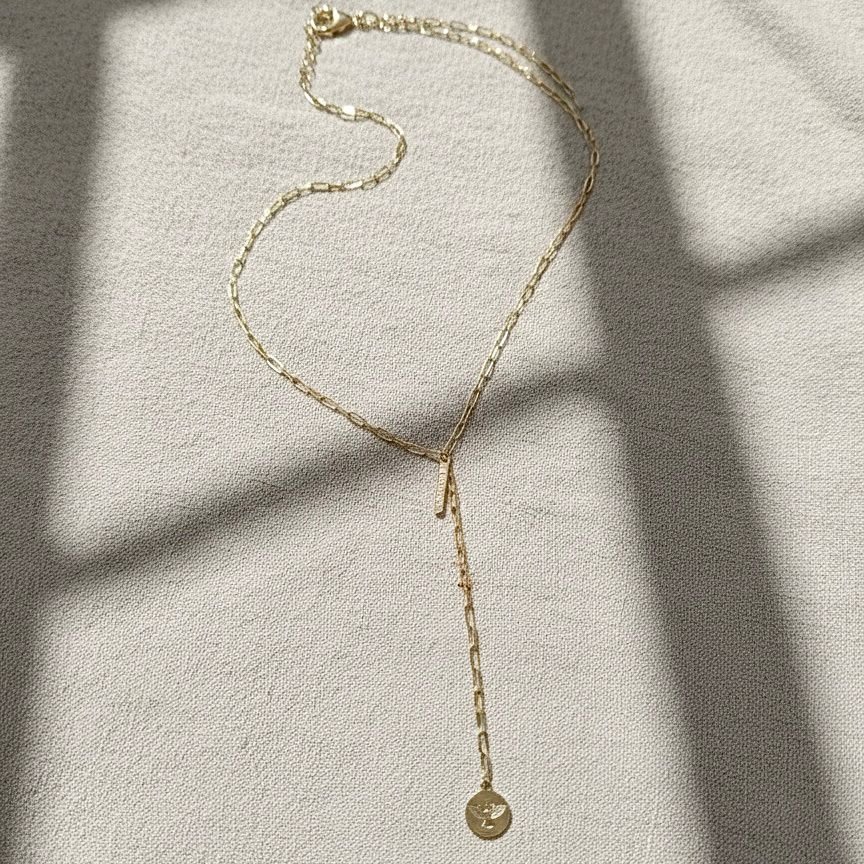 Colar Gravatinha Espírito Santo E Plaquinha Proteção - Imagem 2