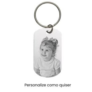 Chaveiro Placa Personalizado - Aço Inoxidável