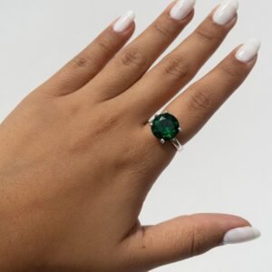 Anel Regulável Hexa - Verde