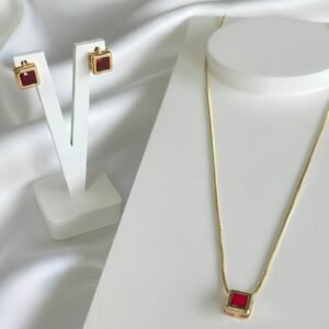Conjunto Liz - Banhado em Ouro 18k