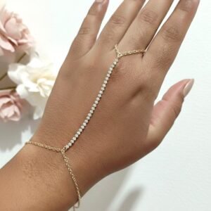 Pulseira Hand Chain Riviera