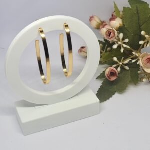 Argola Oval Lisa