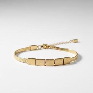 Pulseira Blocos Texturizados