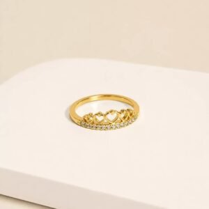 Anel Tiara Romântica